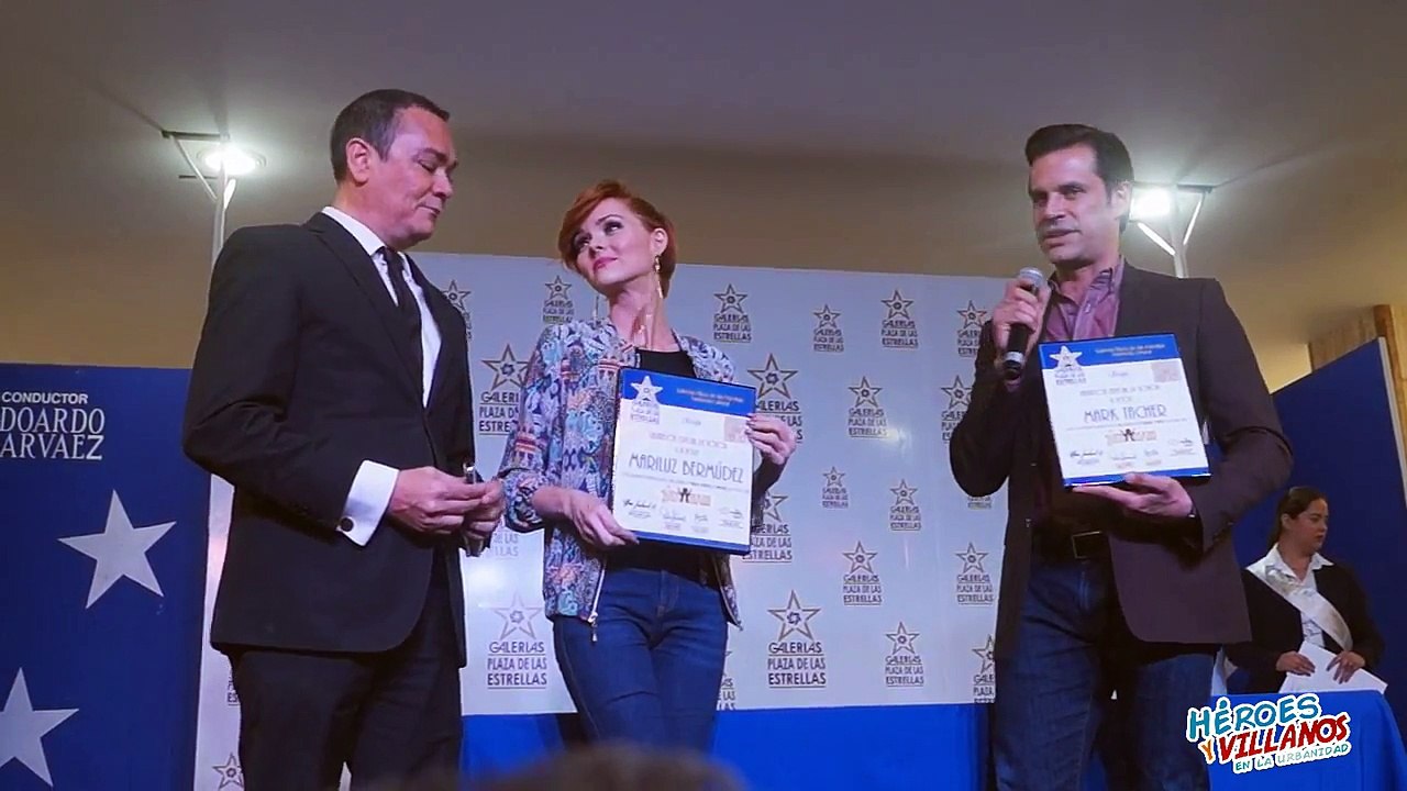 Mariluz Bermudez y Mark Tacher Reciben Reconocmientos