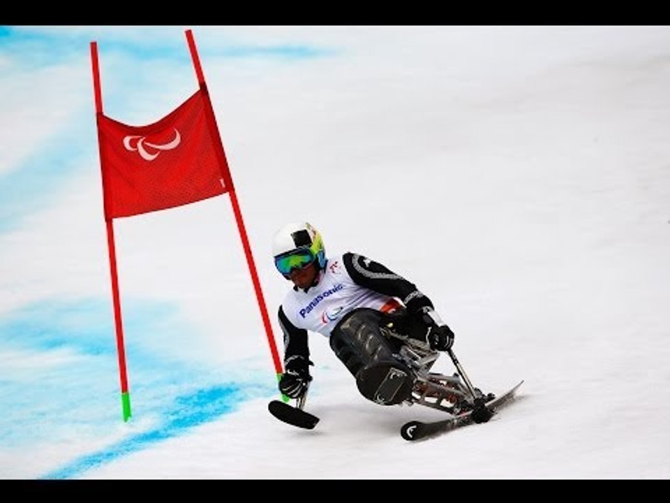Arly Velasquez (1st run) | Men's giant slalom sitting | Alpine skiing | Sochi 2014 Paralympics
