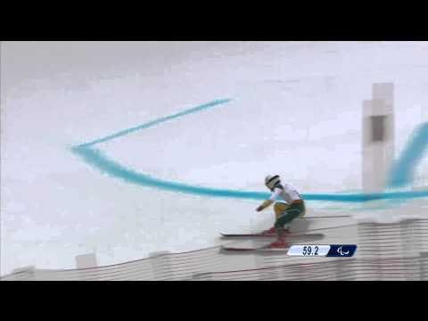 Mitchell Gourley (1st run) | Men's giant slalom standing | Alpine skiing | Sochi 2014 Paralympics