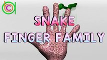 Милый Змея Finger семья | безумная семья палец папа палец потешки в 3D