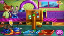 Disney Zootopia - Judy and Wilde Police Disaster - Zootopia Games For Children and Babies