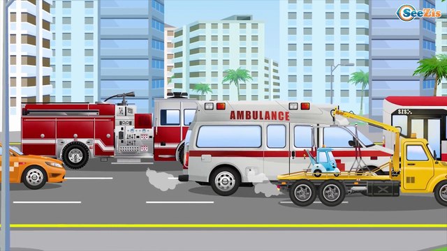 Мультики про Машинки Полицейская Машинка Погоня – 2D Мультфильм Сборник для детей Городок Машинок