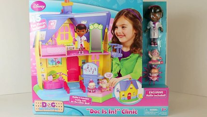 Doc McStuffins Lambie Doctor Kit Color Change Cast Disney Frozen Castle DisneyCarToys