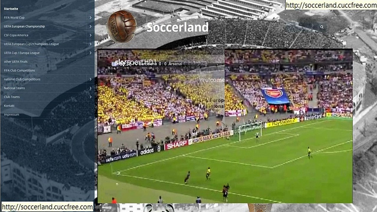 UEFA CL 2006 Final - FC Barcelona vs Arsenal FC