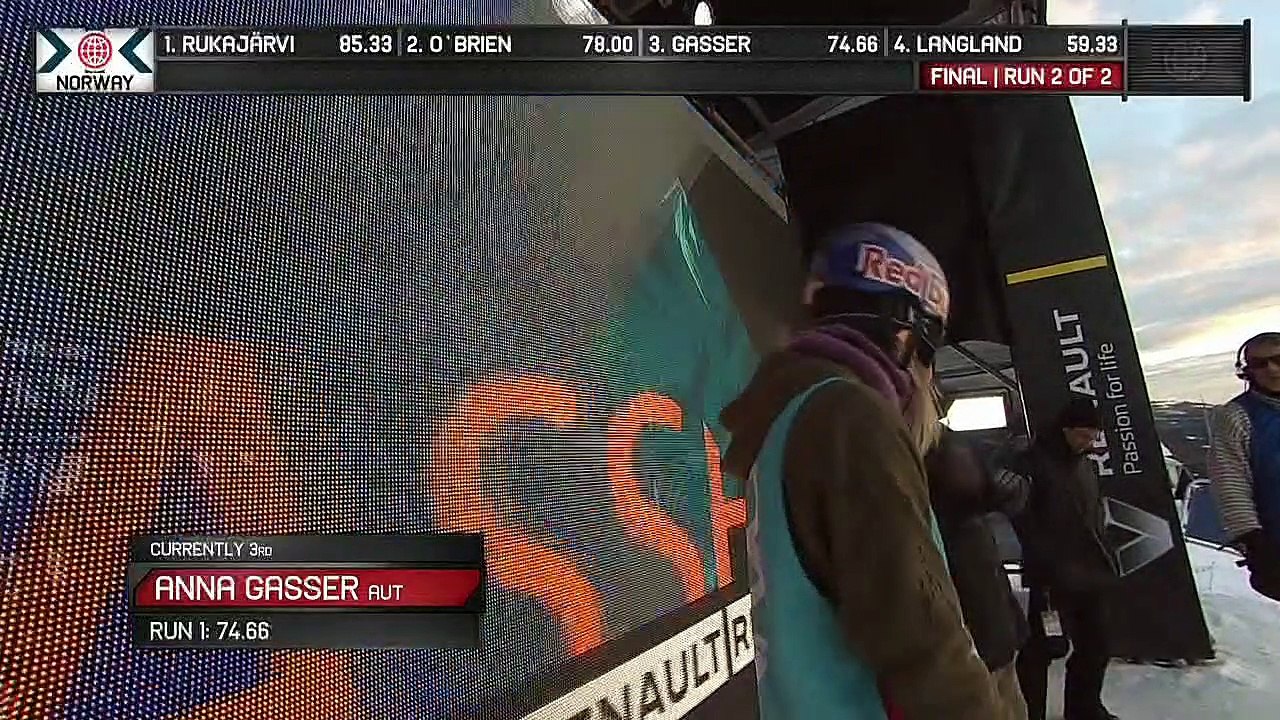 Adrénaline - Snowboard : Anna Gasser domine le slopestyle des X Games en Norvège