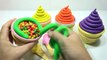 Foam Clay Ice Cream Balls Cups Surprise Toys Spiderman My Little Pony Shopkins Dinosaur Bl