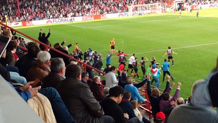 KVK-Excel Mouscron - Le coup de sifflet final