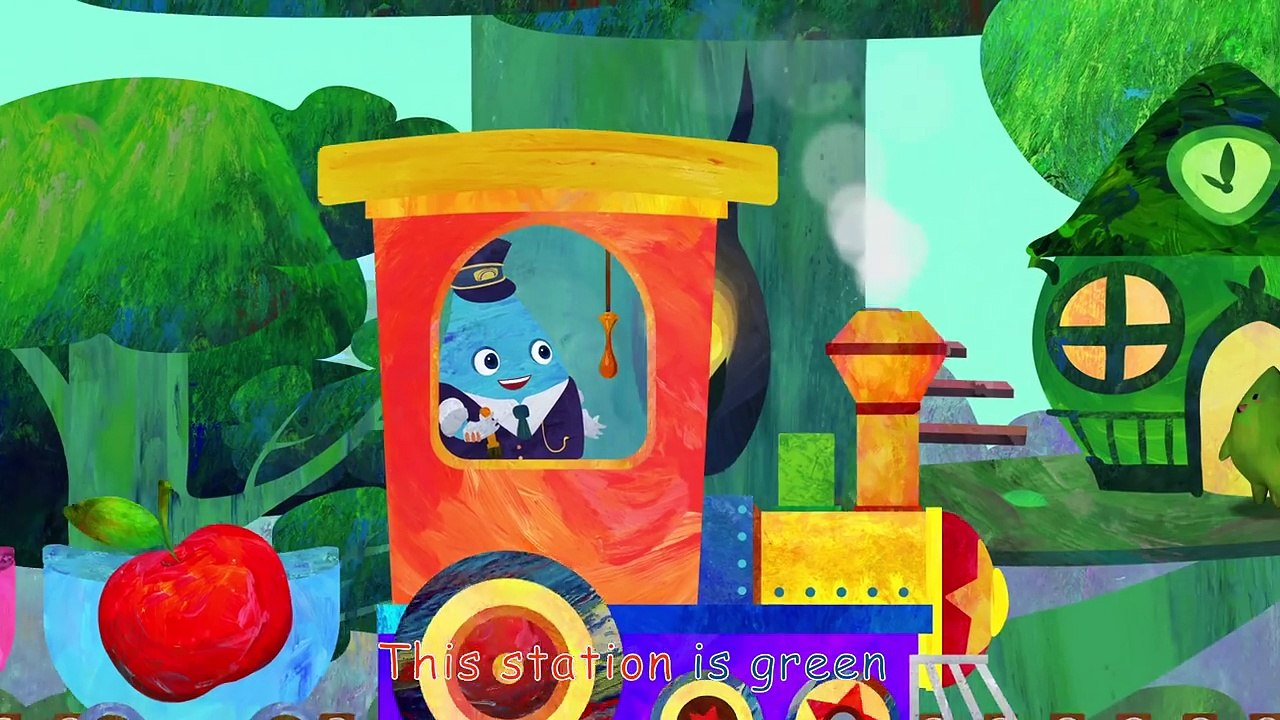 Color Songs Collection | Red, Orange, Yellow, Green, Blue, Purple, Pink - ABCkidTV