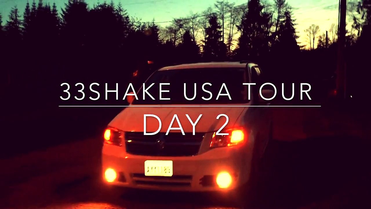 33Shake’s American tour: buying the van