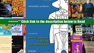 Read Metric Pattern Cutting for Menswear Popular Ebook