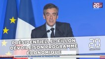 Présidentielle: Fillon dévoile son programme économique