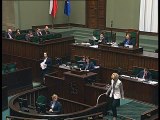 Poseł Małgorzata Zwiercan - Wystąpienie z dnia 09 marca 2017 roku.