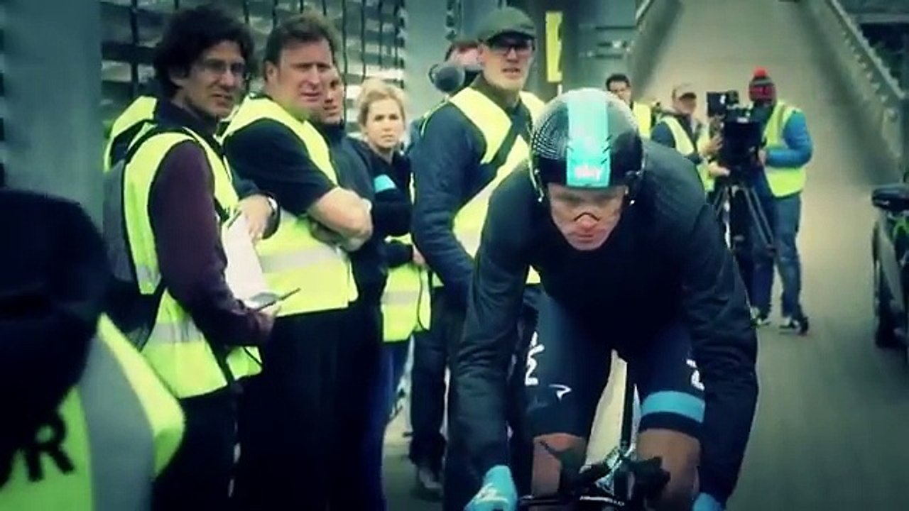 England to France by bicycle with Chris Froome