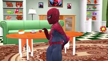 Spiderman Finger Family Nursery Rhymes For Children | King Kong Baa Baa Black Sheep Rhymes