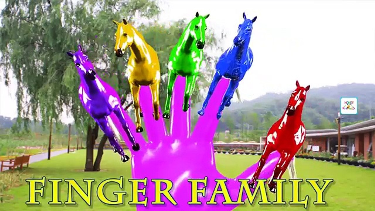 Colors Dinosaur Action Short Movies for Children | 3D Dinosaurs Finger Family Rhymes | Kid