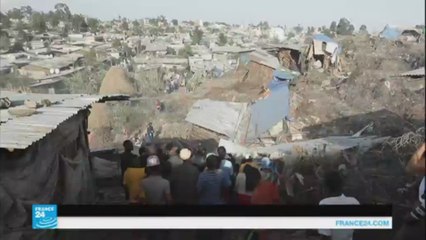 قتلى في انهيار أرض مكب للنفايات في إثيوبيا