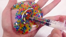 Syringe Orbeez Water Balloon Learn Colors Slime Toy Surprise Eggs