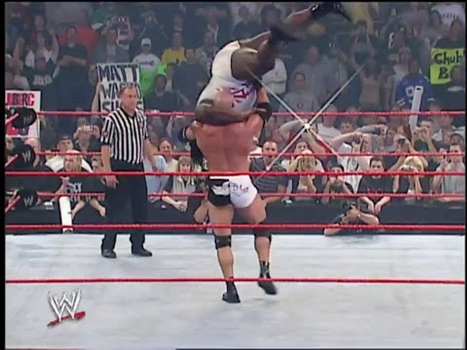 Goldberg vs. Mark Henry On Raw 2003 WWE