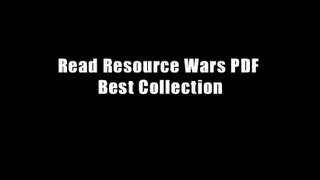 Read Resource Wars PDF Best Collection