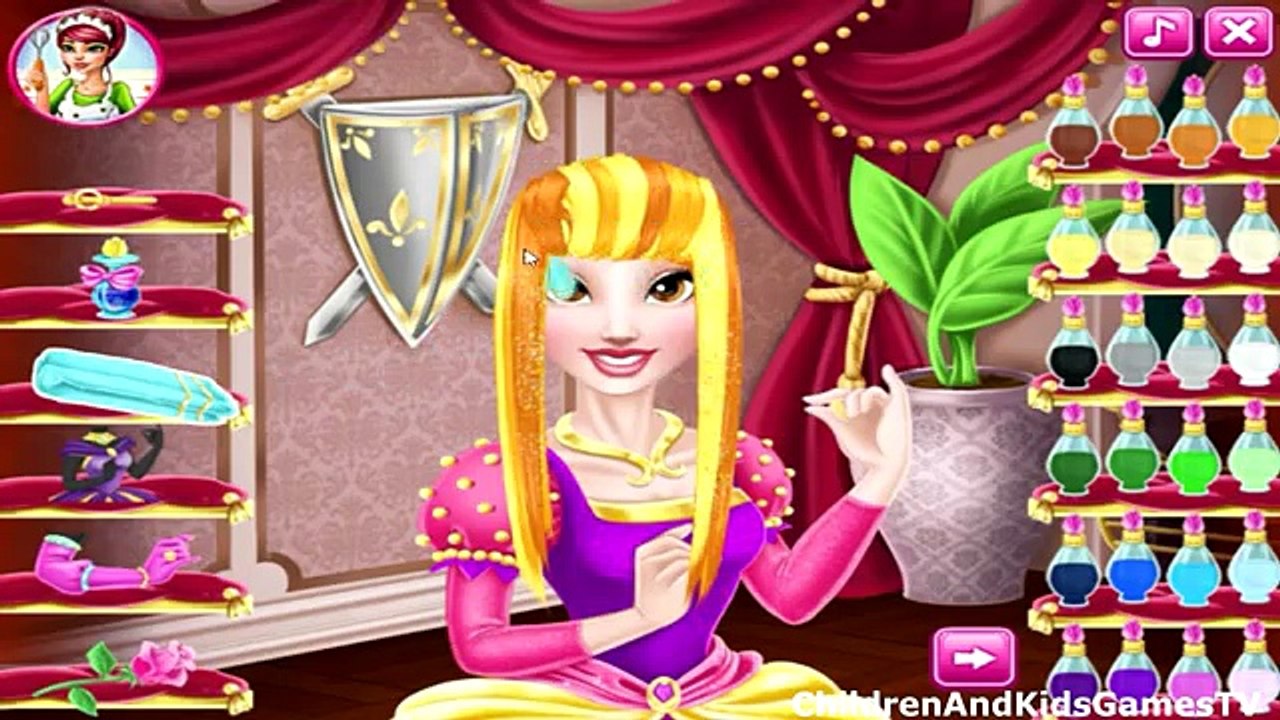 Princess Belle Real Haircuts Game for Little Kids Full HD Video