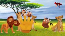 Lion King Cartoon Finger Family Rhyme for Children | Lion Finger Family Nursery Rhymes