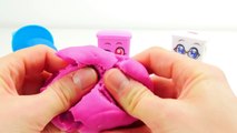Paw Patrol Moko Moko Mokolet Toys Toilet Prank Candy Surprise Eggs - Learn Colors