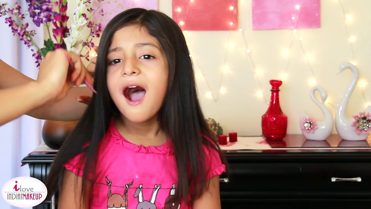 Party Hairstyle With _MissAnand_Look Fabulous This Eid - Gorgeous Makeup Tips