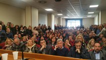 Carinaro (CE) - Continua la protesta dei lavoratori LSU a Napoli (13.03.17)