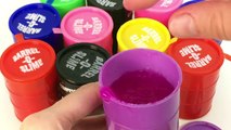 Barrel o Slime - How to Make Colors Clay Slime Syringer Toy DIY Jelly Slime Toy
