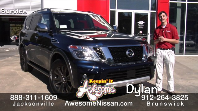 2017 Nissan Armada SL, Jacksonville, FL at Awesome Nissan - Comfort, Exterior Design, Technology
