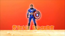 Captain america Winter Soldier Action Figures Kinder Surprise Eggs Toys Animation and Baby