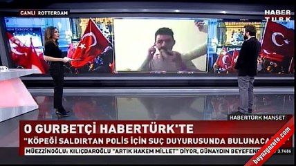 Gurbetçi Hüseyin Kurt canlı yayında Bakan Kaya ile konuştu