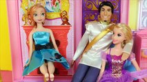 Frozen Anna Saved by SPIDERMAN and Mermaid Ken Barbie Doll PART 1 Princess Ariel Elsa Disn