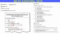 IELTS LISTENING PRACTICE TEST 2017 WITH ANSWERS