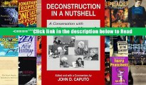 Read Deconstruction in a Nutshell: Conversation with Jacques Derrida (Perspectives in Continental