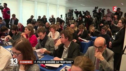 Économie : François Fillon assume la "rupture"