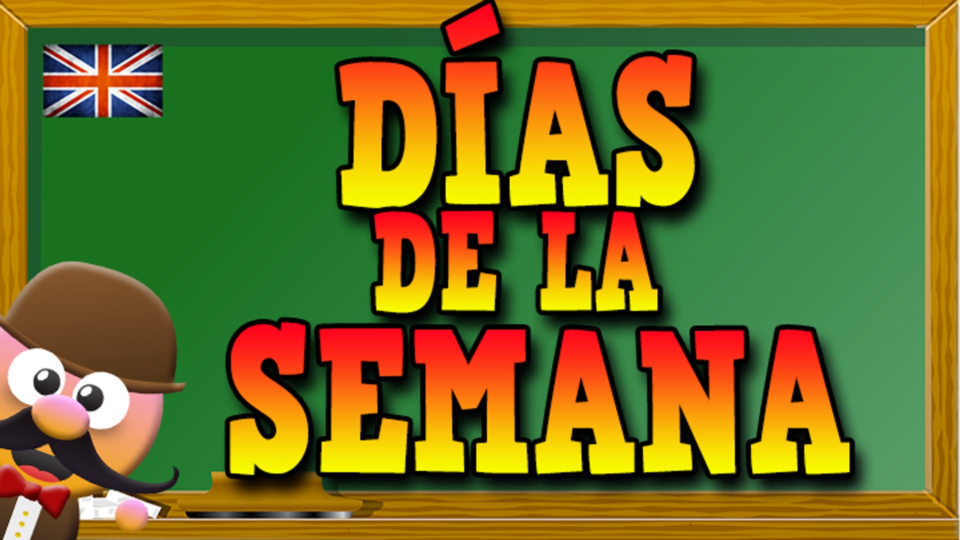 DÍAS DE LA SEMANA EN INGLÉS - APRENDE INGLÉS CON MR PEA - ENGLISH FOR KIDS  - Vídeo Dailymotion