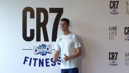 Ronaldo's excitement at new gym opening