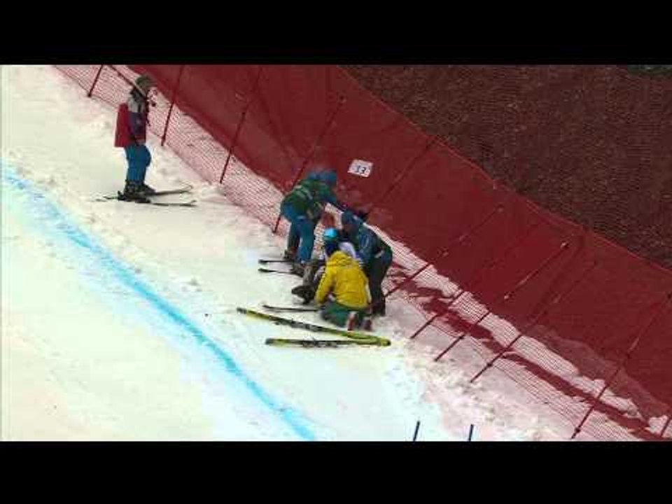 Women's super combined sitting Run 2 |  Alpine skiing | Sochi 2014 Paralympic Winter Games