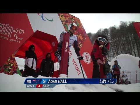 Men's super combined standing Run 2 | Alpine skiing | Sochi 2014 Paralympic Winter Games