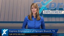 Express Employment Professionals of Farmers Branch, TX |Great Five Star Review by Jasmine A.