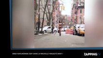 Emily Ratajkowski en sous-vêtements dans les rues de New York
