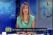 SJL: caen integrantes de banda delincuencial 'Las hienas de la Huayrona'