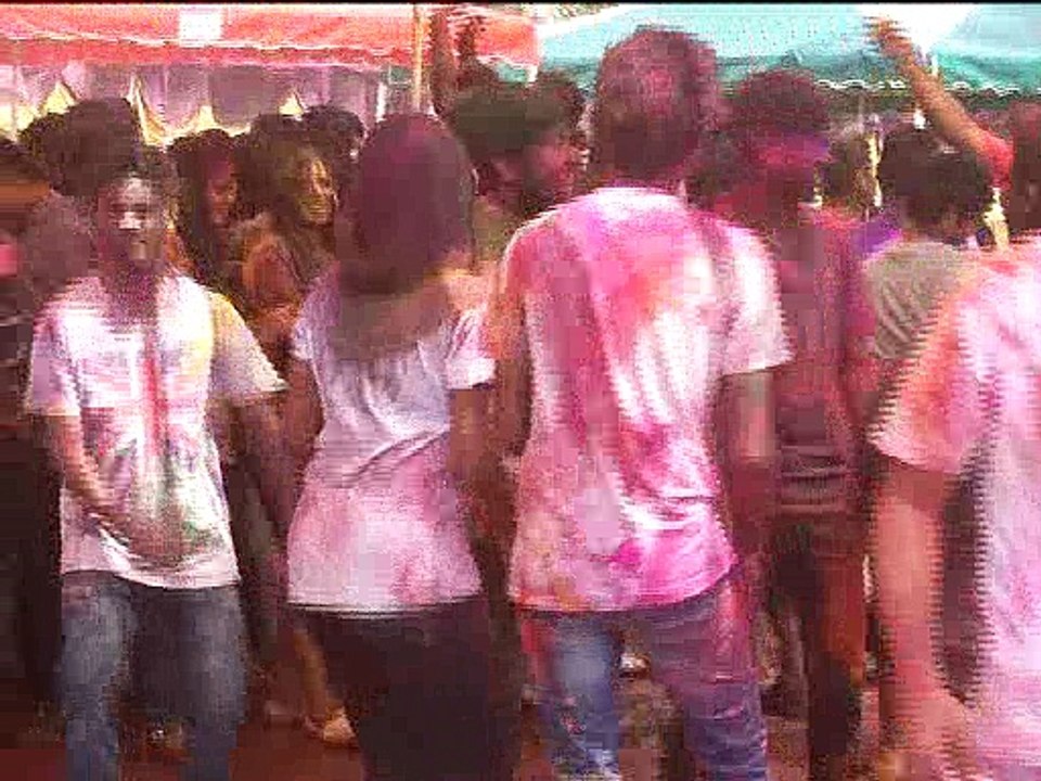 Holi Celebrations _ Rain Dance
