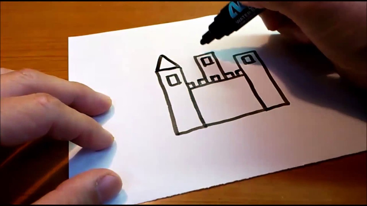 How to Draw a Castle