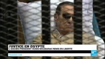 Egypte : l'ancien président Hosni Moubarak remis en liberté