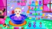 Sweet Baby Bathing Fun Unusual Cute Baby Bathing Gameplay # Play disney Games # Watch Cart
