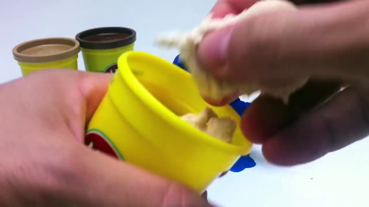 Play Doh Chef Cookie Monster Letter Lunch Learn the ABC Alphabet With Cookie Monster Play