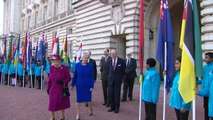 Queen's Baton Relay gets underway at Buckingham Palace