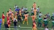 Mega briga em campo e na torcida no clássico entre Gama e Brasiliense 12-03-2017